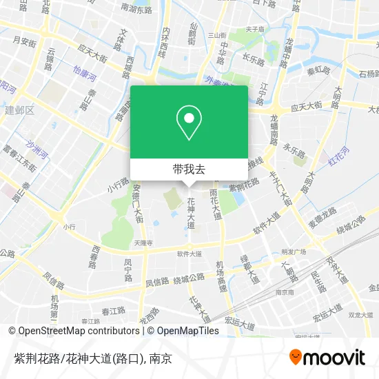 紫荆花路/花神大道(路口)地图