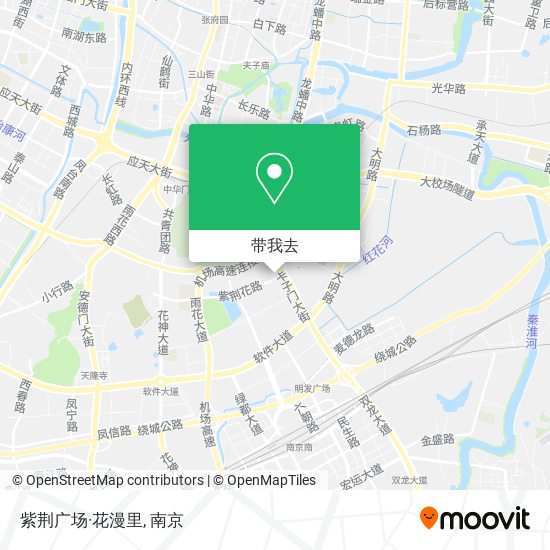 紫荆广场·花漫里地图
