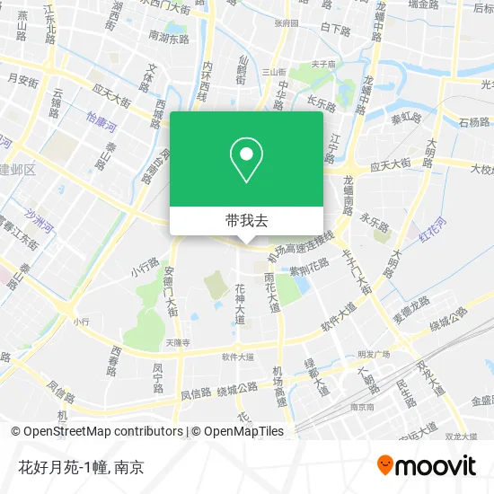 花好月苑-1幢地图
