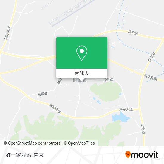 好一家服饰地图