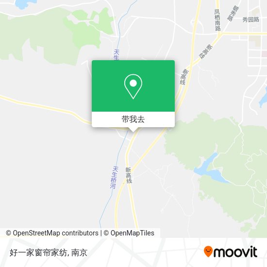 好一家窗帘家纺地图