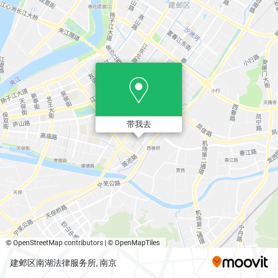 建邺区南湖法律服务所地图