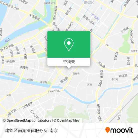 建邺区南湖法律服务所地图