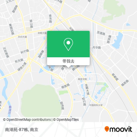 南湖苑-87栋地图