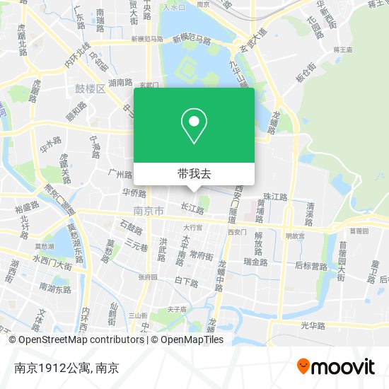 南京1912公寓地图