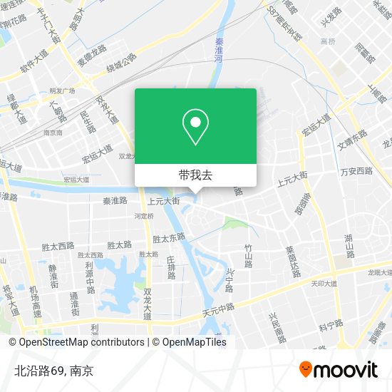 北沿路69地图
