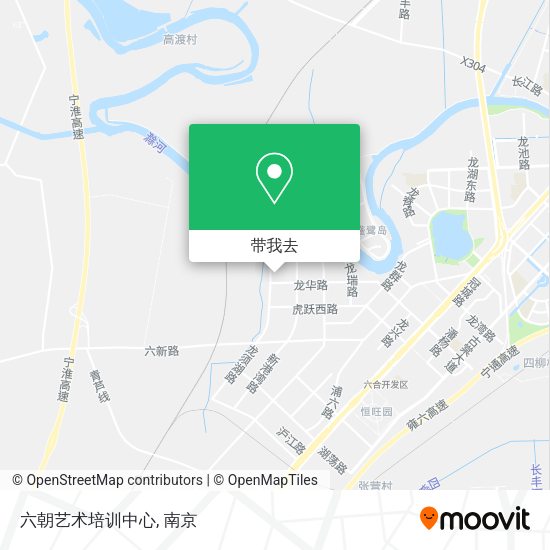 六朝艺术培训中心地图