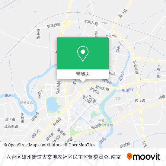 六合区雄州街道古棠涉农社区民主监督委员会地图