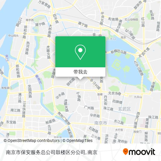 南京市保安服务总公司鼓楼区分公司地图
