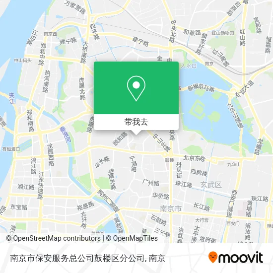 南京市保安服务总公司鼓楼区分公司地图