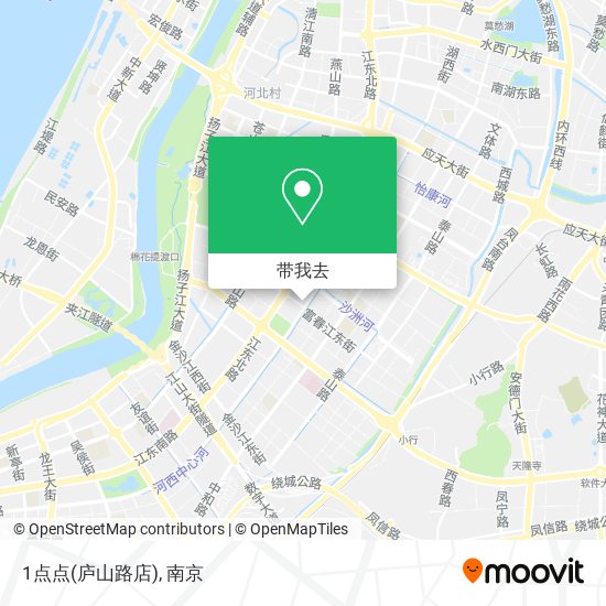 1点点(庐山路店)地图