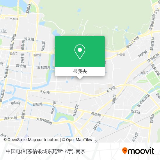 中国电信(苏信银城东苑营业厅)地图