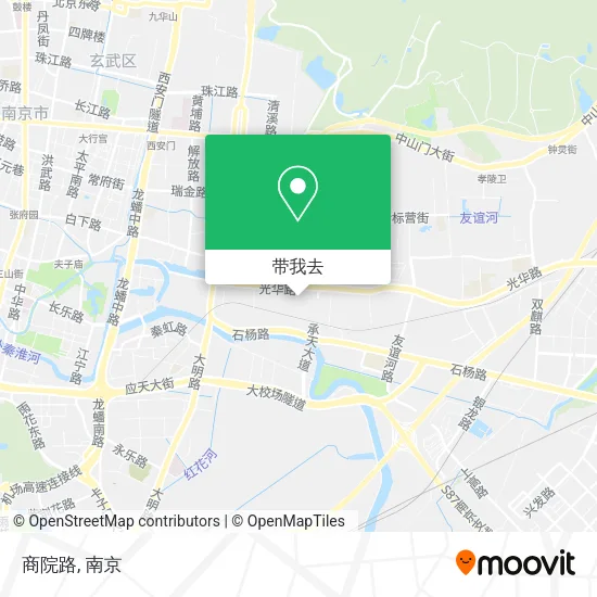 商院路地图
