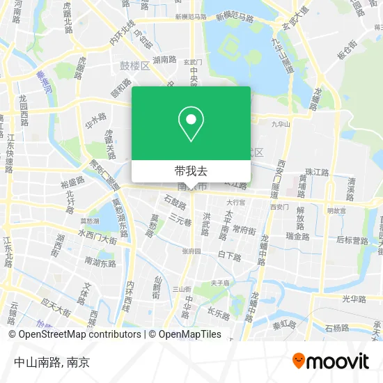 中山南路地图