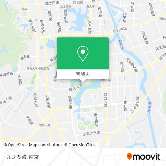 九龙湖路地图