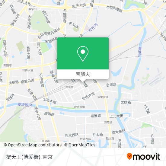 蟹天王(博爱街)地图