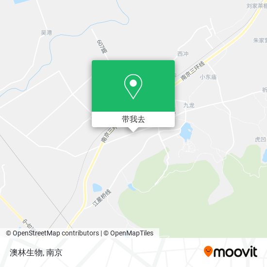 澳林生物地图