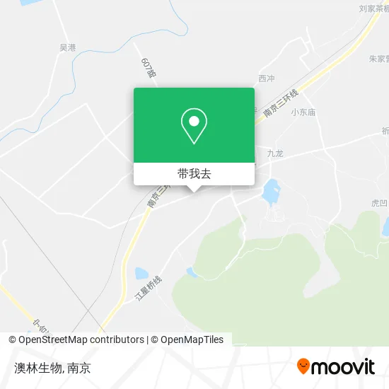 澳林生物地图