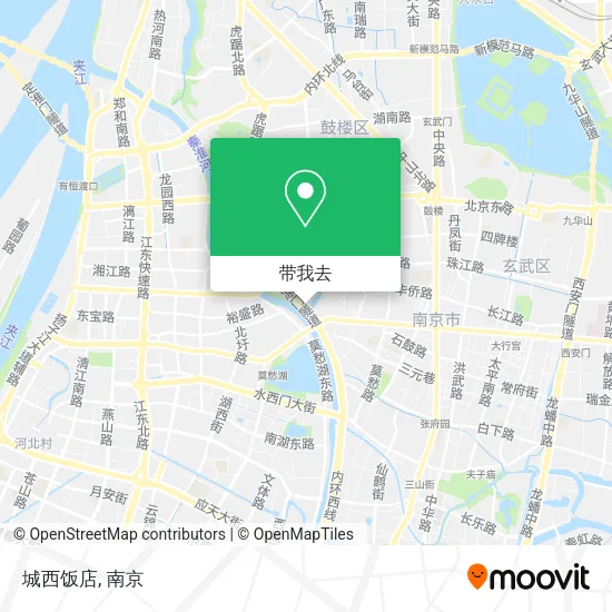 城西饭店地图