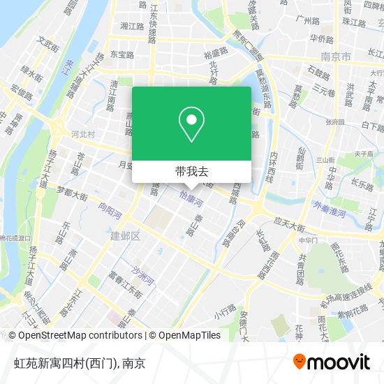 虹苑新寓四村(西门)地图