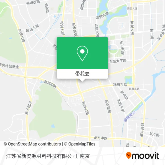江苏省新资源材料科技有限公司地图