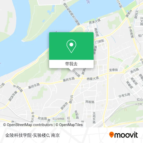 金陵科技学院-实验楼C地图