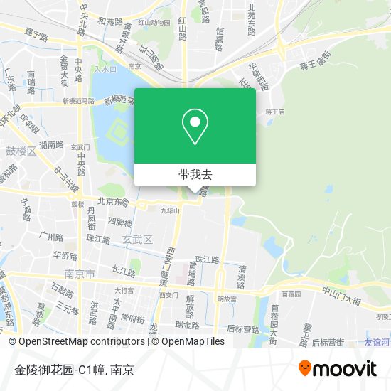 金陵御花园-C1幢地图