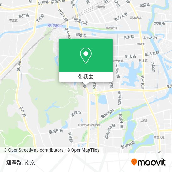 迎翠路地图