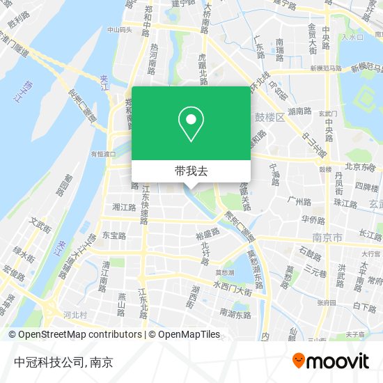 中冠科技公司地图