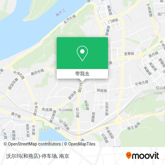 沃尔玛(和燕店)-停车场地图