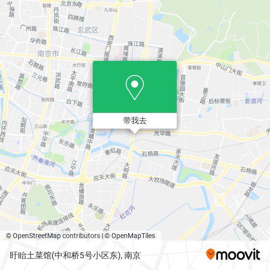 盱眙土菜馆(中和桥5号小区东)地图