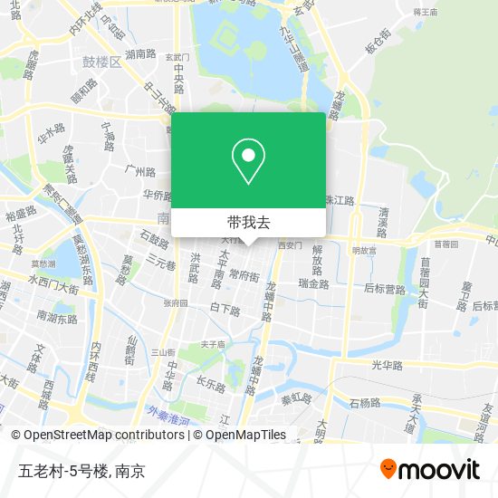 五老村-5号楼地图