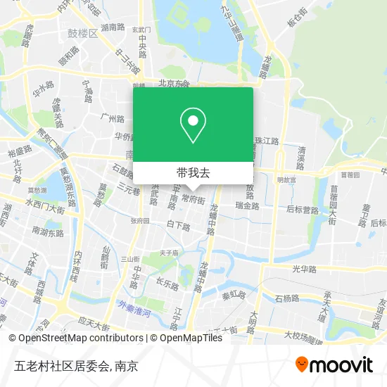 五老村社区居委会地图