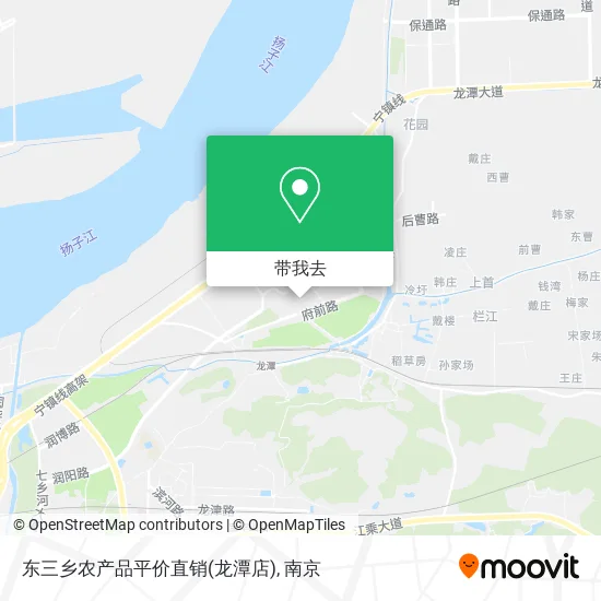 东三乡农产品平价直销(龙潭店)地图