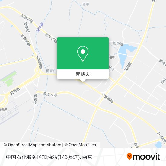 中国石化服务区加油站(143乡道)地图