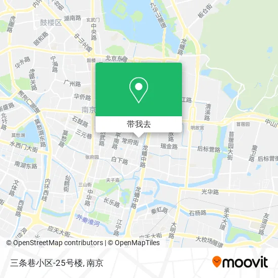 三条巷小区-25号楼地图