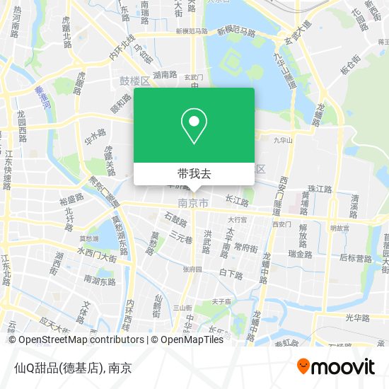 仙Q甜品(德基店)地图