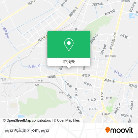 南京汽车集团公司地图