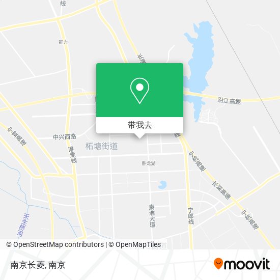南京长菱地图