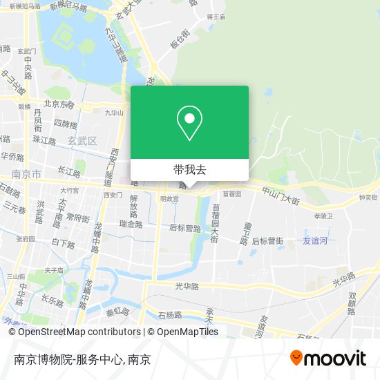 南京博物院-服务中心地图