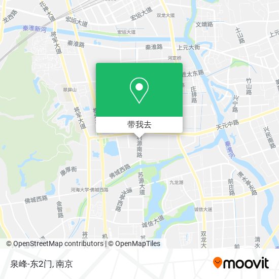 泉峰-东2门地图