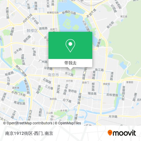 南京1912街区-西门地图