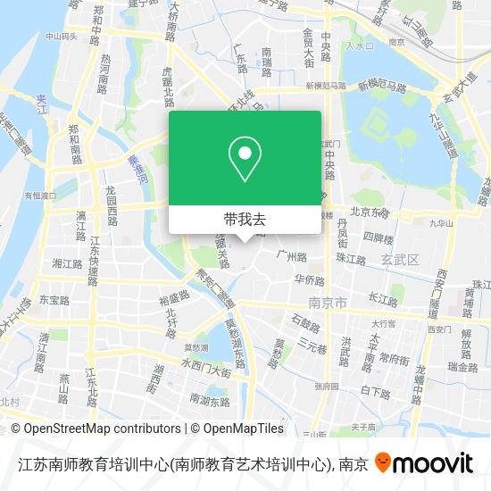 江苏南师教育培训中心(南师教育艺术培训中心)地图