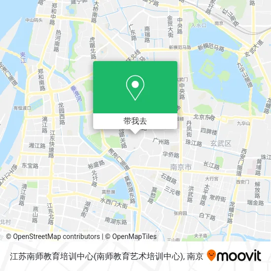 江苏南师教育培训中心(南师教育艺术培训中心)地图