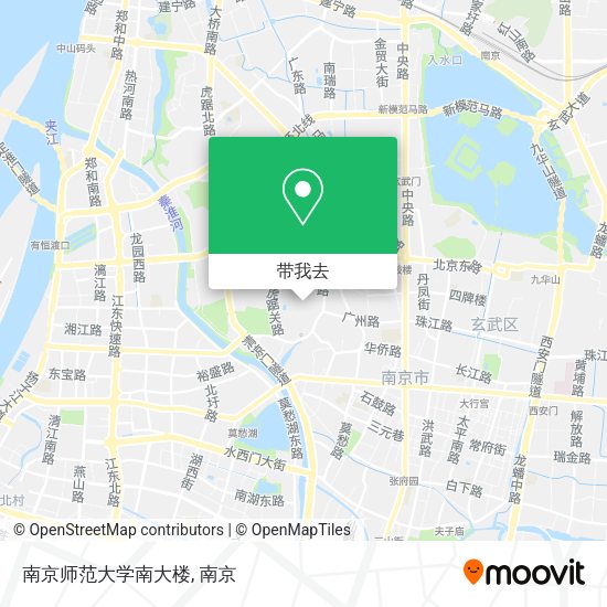 南京师范大学南大楼地图