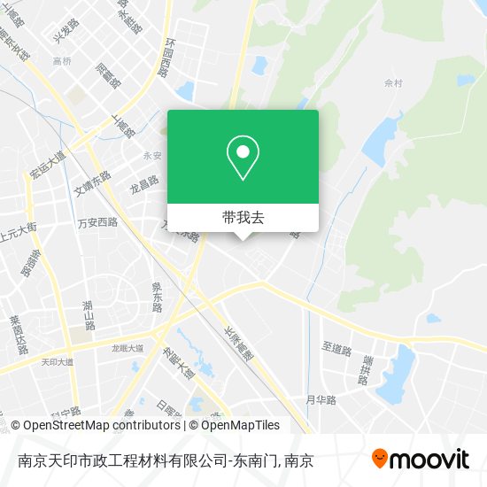 南京天印市政工程材料有限公司-东南门地图