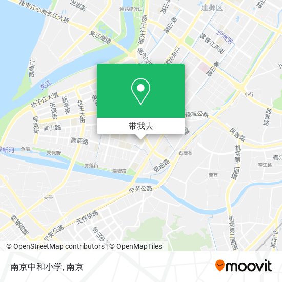 南京中和小学地图
