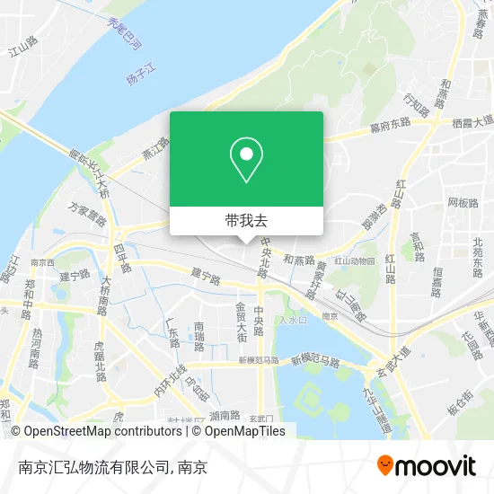 南京汇弘物流有限公司地图