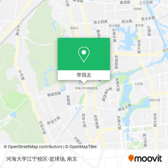 河海大学江宁校区-篮球场地图