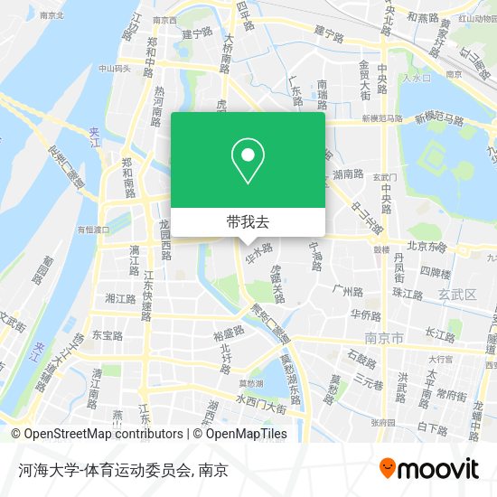 河海大学-体育运动委员会地图